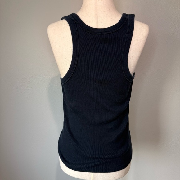 Vintage Y2K Arizona Jean Co. Ribbed Stripe Tank Top - Picture 4 of 5